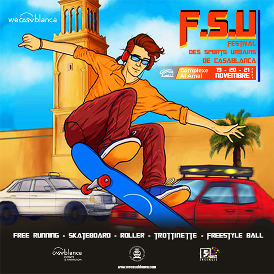 La 1ère édition du Festival des Sports Urbains de Casablanca